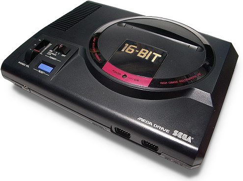 Mega Drive Ja - Japanese Mega Drive Png (500x375), Png Download