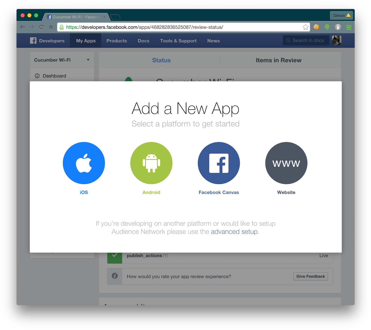 Enter A Name For Your New Application - Facebook Messenger Php (1600x1420), Png Download