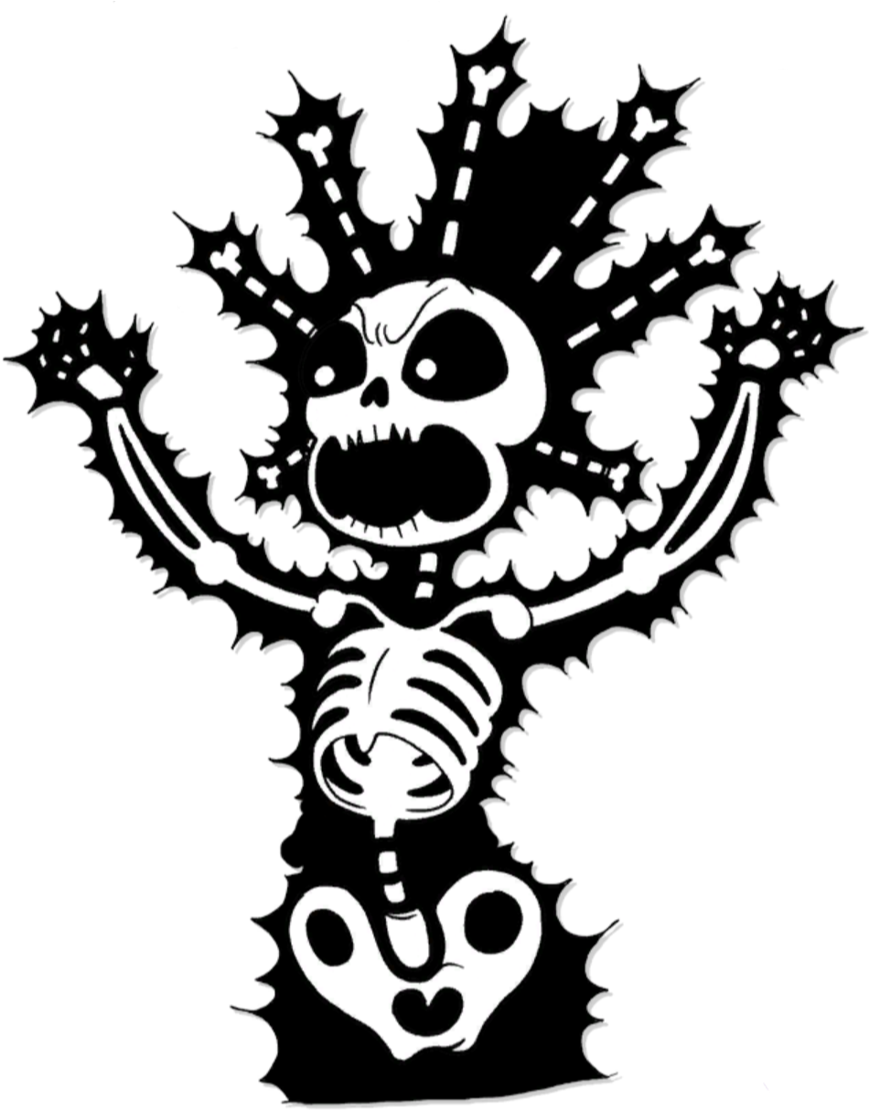 Cala Bones - Cuphead (957x1226), Png Download