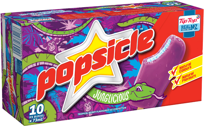Tip Top Popsicle Junglicious - Tip Top (800x800), Png Download
