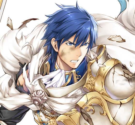 8 Mar - Fire Emblem Knight Chrom (557x519), Png Download