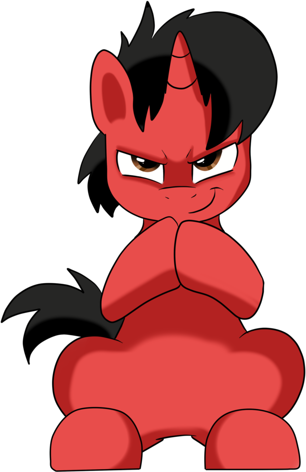 Pridark, Evil, Male, Oc, Oc - My Little Pony Evil Oc (882x1024), Png Download