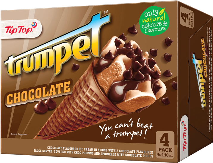 Trumpet Chocolate - Tip Top Trumpet (800x800), Png Download