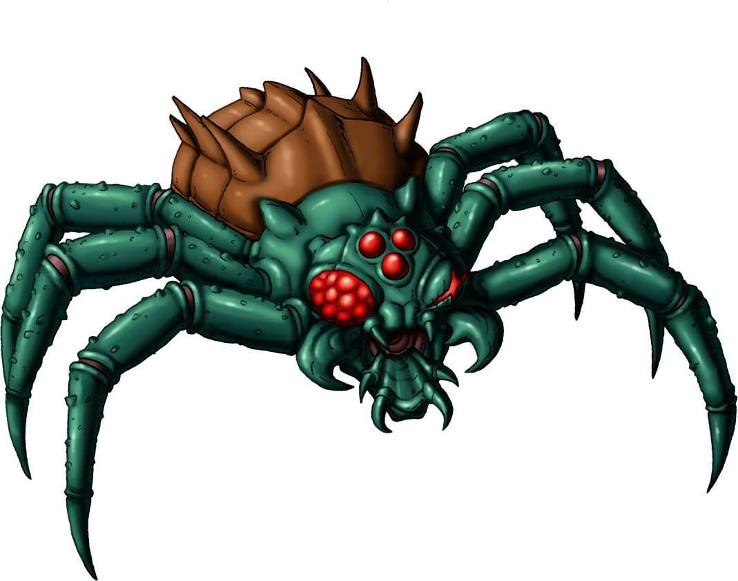 Yakuza - Metroid Spider (1069x842), Png Download