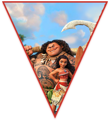 Paraguita Candy Bar Moana Kit Imprimible - Moana Hd Wallpaper Mobile (371x411), Png Download