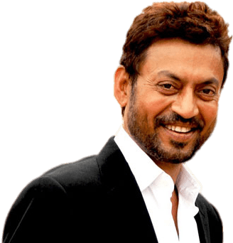 Irrfan Khan Smiling - Irfan Khan (438x344), Png Download