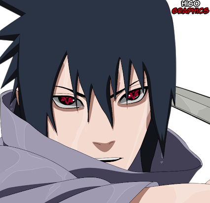 Sasuke Sharingan Sasuke All Anime - Sasuke Uchiha (426x412), Png Download