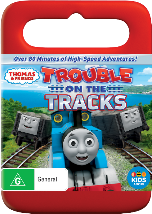 Trouble On The Tracks - Thomas And Friends Trouble On The Tracks Dvd (500x708), Png Download