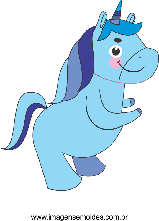 Imagem De Unicórnio -png Para Personalizados - Unicornio Para Meninos Png (539x747), Png Download