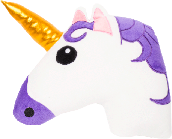 Cojin Unicornio - Illustration (409x572), Png Download