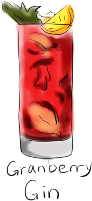 28 Collection Of Cocktail Drawing Png - Fizz (600x722), Png Download
