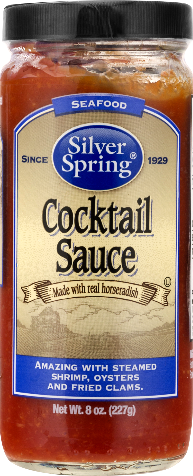 Silver Spring Foods Silver Spring Seafood Cocktail - Silver Spring Steak Sauce, Horseradish, Zesty - 8 Oz (1800x1800), Png Download