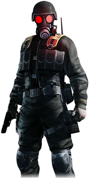 Hunk - Lv - - Resident Evil Revelations 2 Hunk (379x616), Png Download