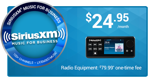 Business Internet Radio By Siriusxm - New Sirius Xm (483x254), Png Download