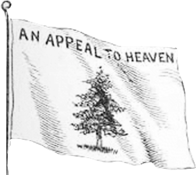 Pastors Removed From Us Capitol - Appeal To Heaven Flag (400x357), Png Download