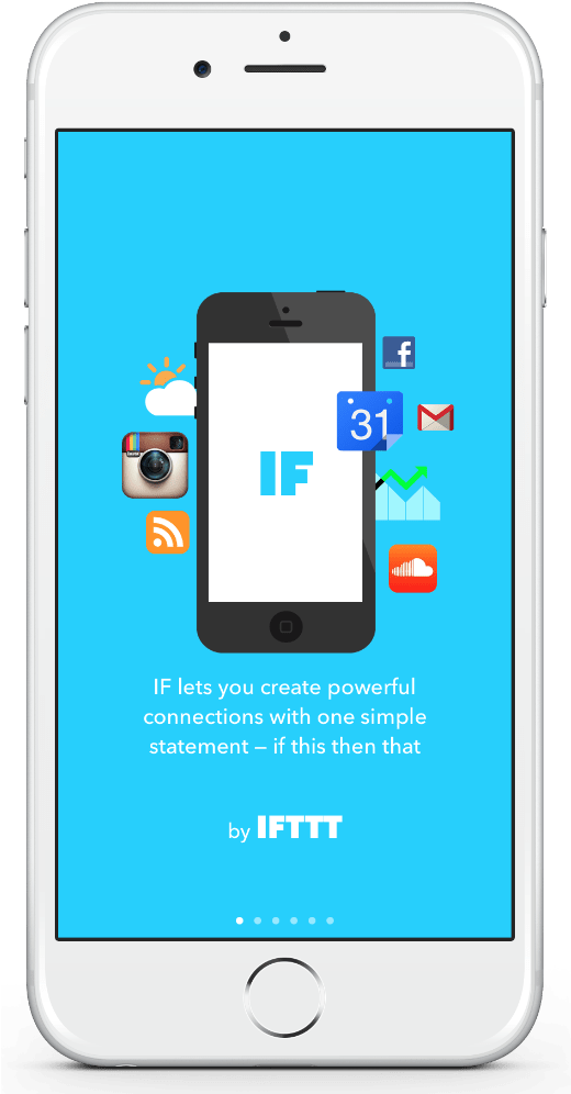 Ifttt Is A Free Web-based Service To Get Your Devices - Proto Io (519x1024), Png Download