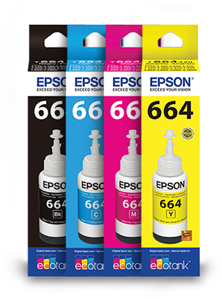 Botellas De Tinta Epson T664 - Epson T664 Ink Cartridge, Magenta - 1-pack (690x460), Png Download