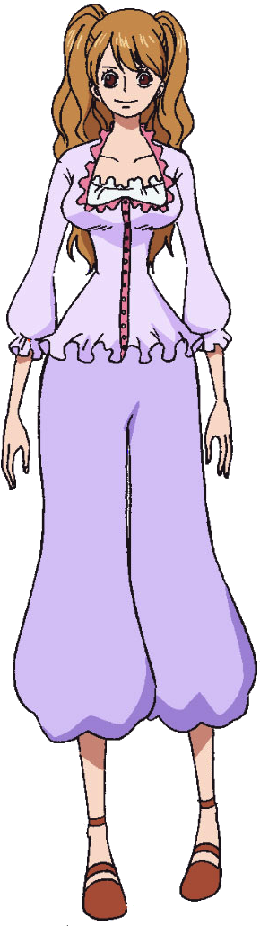 Charlotte Pudding One Piece Card (327x1064), Png Download