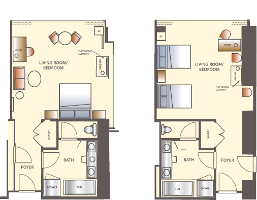 Wynn Luxury Deluxe Resort Room Wynn Las Vegas Encore - Wynn Las Vegas Deluxe Panoramic View King (506x394), Png Download