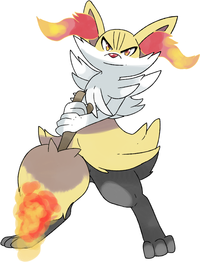 Pokémon X And Y Yellow Mammal Vertebrate Fictional - Draw Fennekin Evolution (800x1000), Png Download