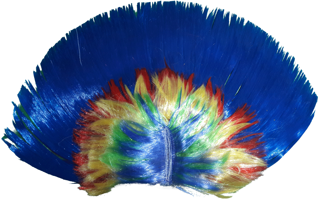 Peluca Punk 200 Gr Varios Modelos - Peluca Punk (1238x928), Png Download