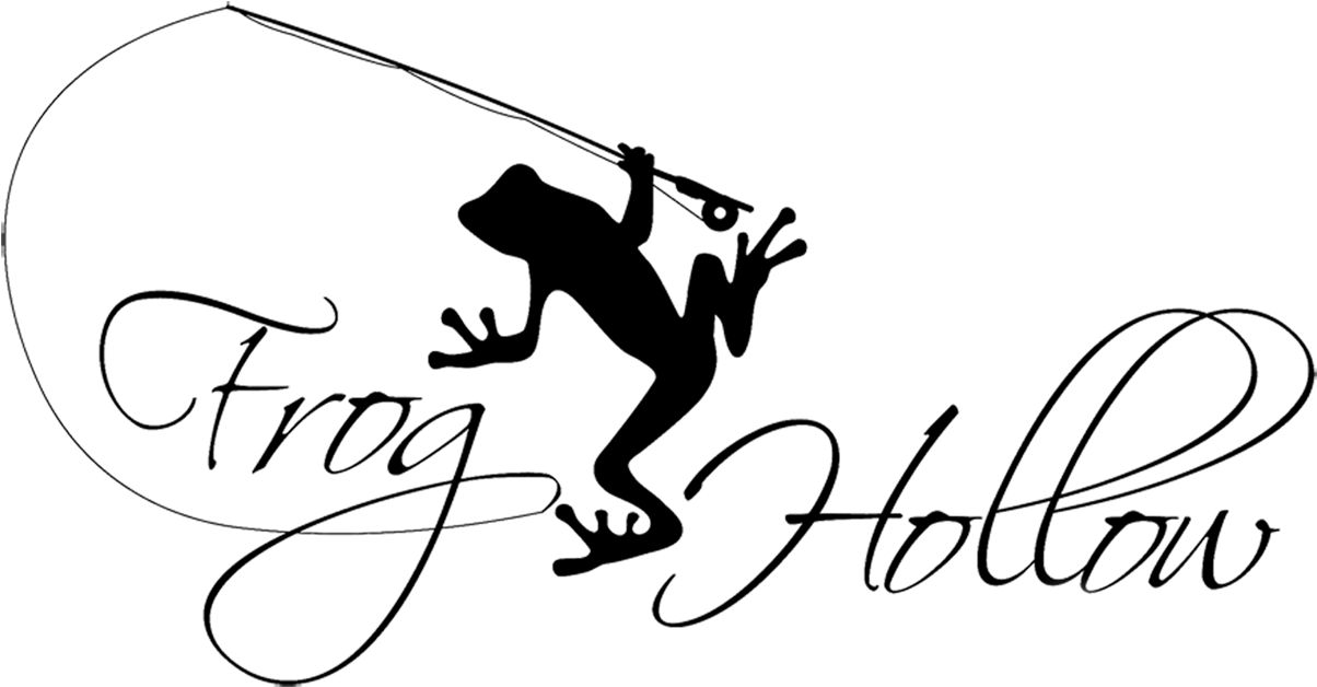 Frog Hollow Fly Fishing - Cuban Tree Frog Silhouette (1249x675), Png Download