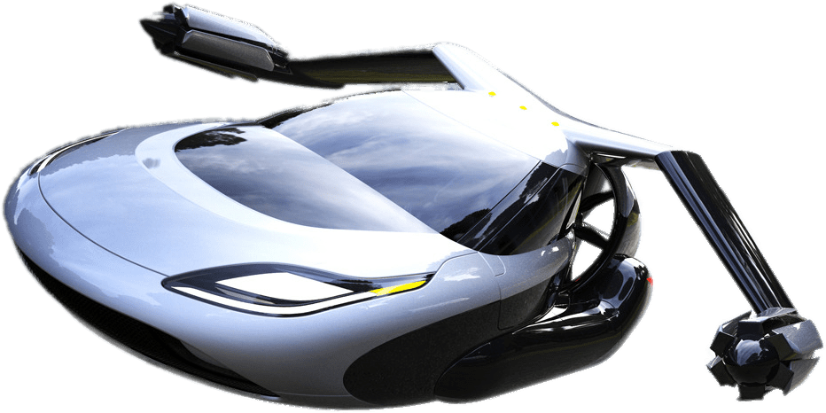 Transport - American Flying Car (1200x675), Png Download