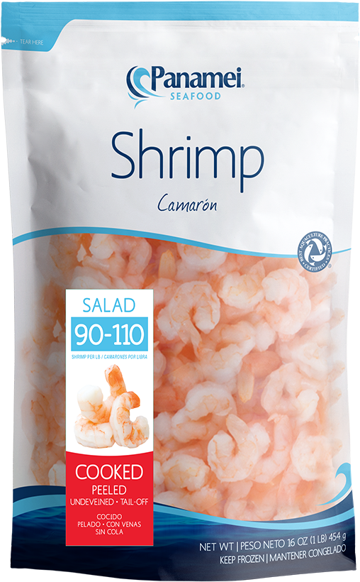 Camarones - Panamei Cooked Shrimp (800x867), Png Download