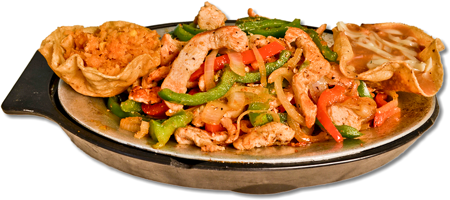 Chicken Fajitas - Meat (909x414), Png Download