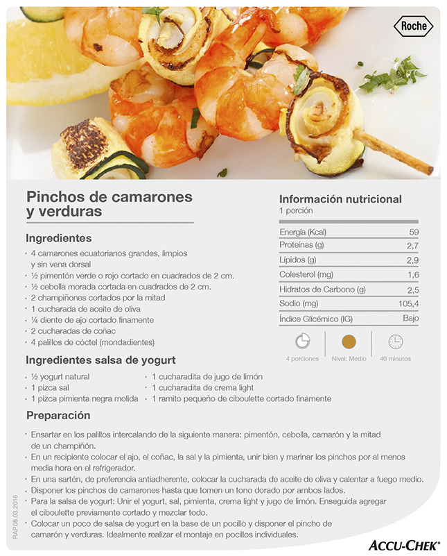 Brochetas De Camaron Fresco (800x800), Png Download