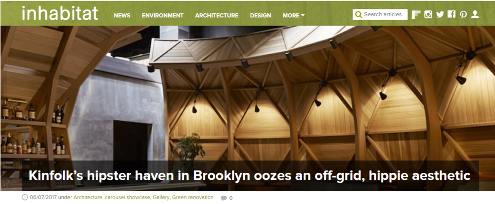 Kinfolk's Hipster Haven In Brooklyn Oozes An Off-grid, - Brooklyn (1000x785), Png Download