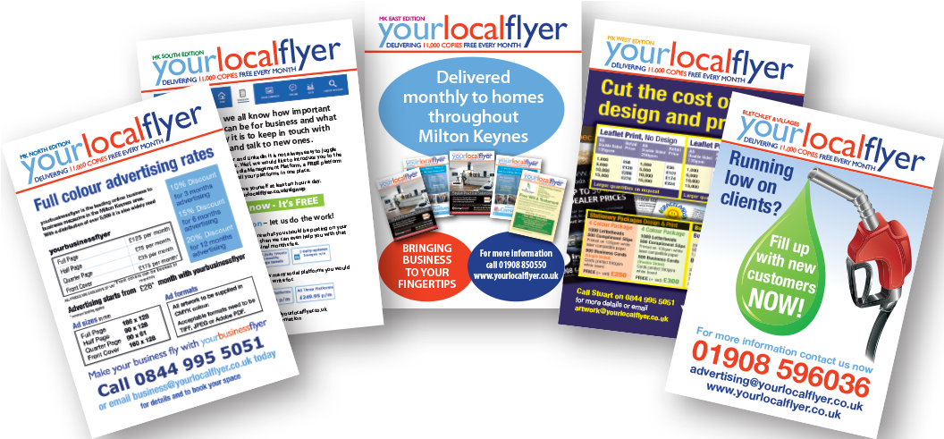 Advertising Magazine And Leaflet Delivery For Milton - Flyer (1134x563), Png Download