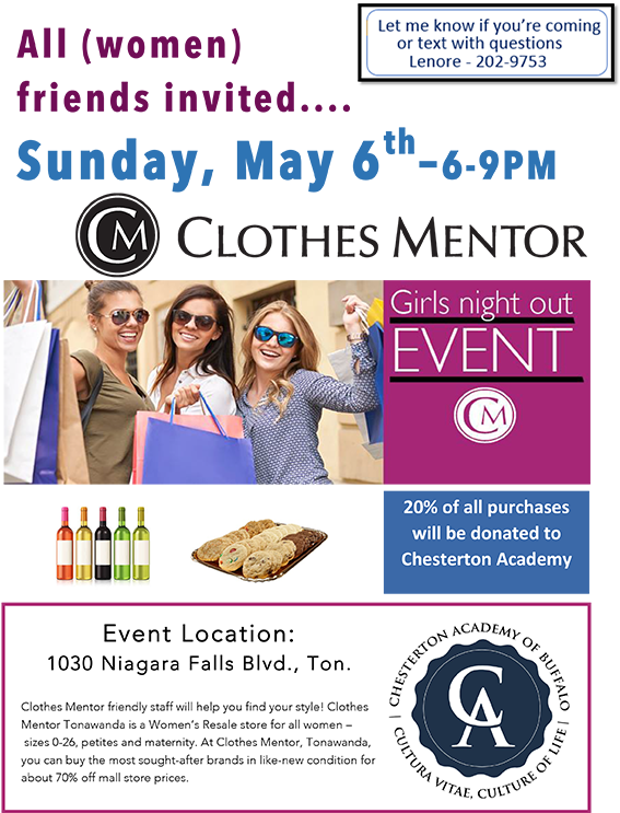 Clothes Mentor Flyer Clothes Mentor (590x742), Png Download