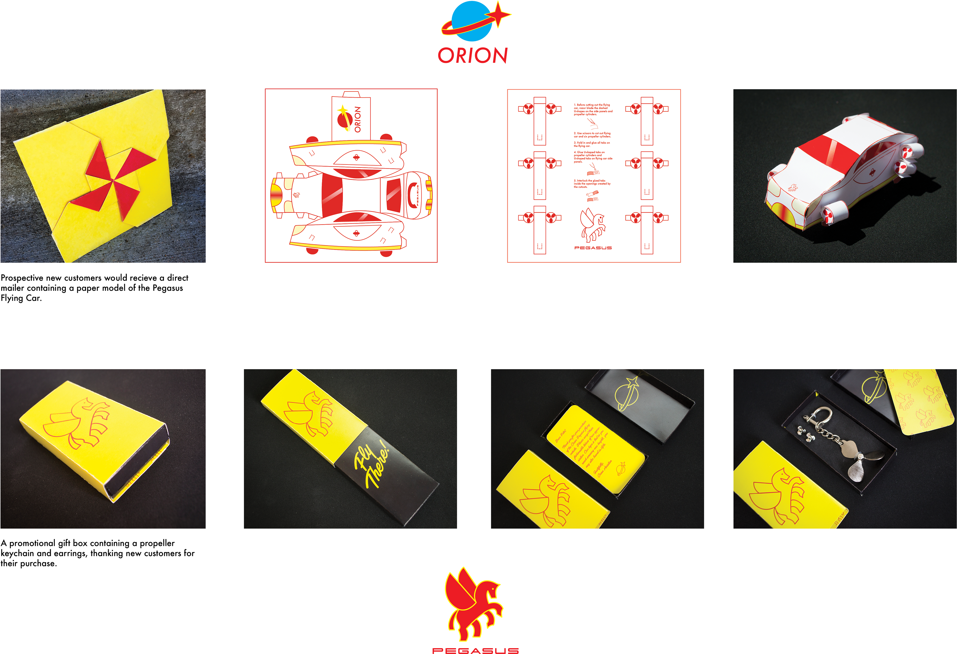 Flying Car Branding - Graphic Design (3840x2627), Png Download