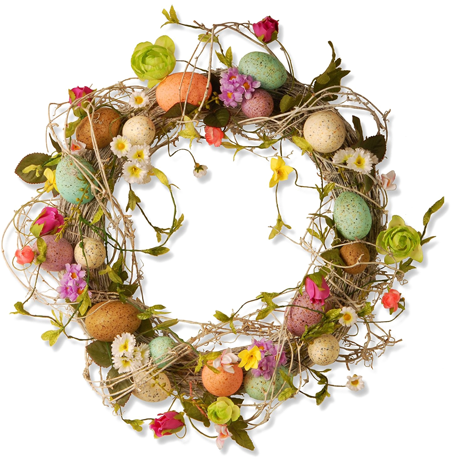 Easter Wreath Png Image - Easter Wreath Png (1500x1500), Png Download