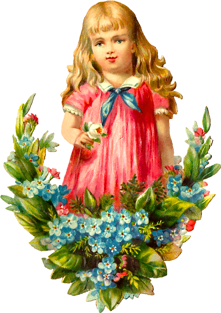 This Is A Stunningly Beautiful Graphic Of A Young Girl - Doll (952x1226), Png Download