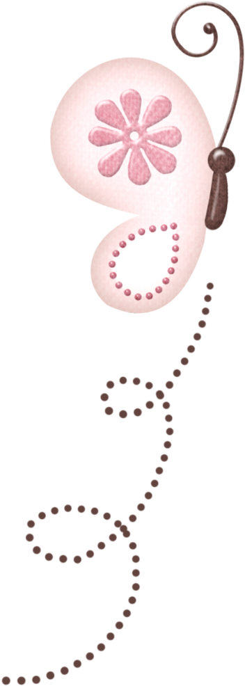 Lliella Hhoppity Butterfly1 - Chiffres Pointillés (410x1024), Png Download