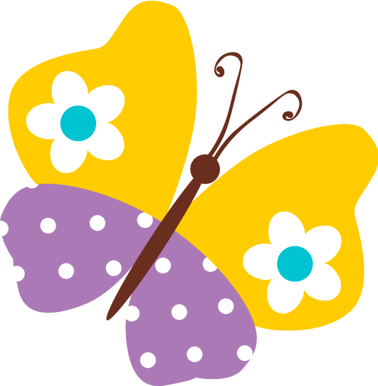 Photo By @daniellemoraesfalcao - Mariposas Para Decorar Png (531x542), Png Download