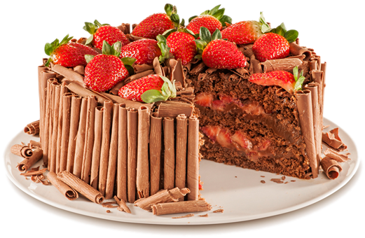 Bolos - Imagens De Bolos Png (557x340), Png Download