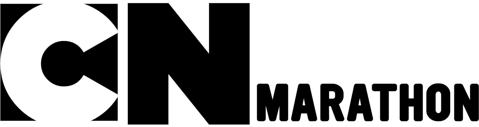 Cartoon Network Custom Logo Marathon - Cartoon Network Marathon Logo (1727x498), Png Download