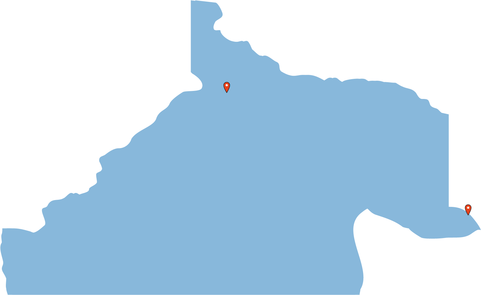 Listado De Los Círculos Católicos De Obreros En Río - Río Negro Province (1754x1240), Png Download