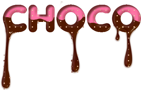 Como Fazer Fonte De Chocolate - Fonte De Letra Escorrendo (502x320), Png Download