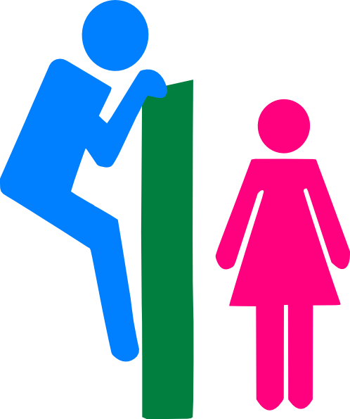 How To Set Use Restroom Signs Svg Vector - Toilet Bathroom Stickers Bathroom Decorative Stickers (498x595), Png Download