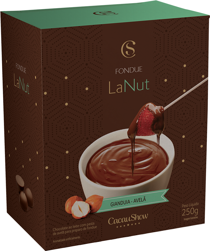 Fondue- - Chocolate Para Fondue Cacau Show (1000x1000), Png Download