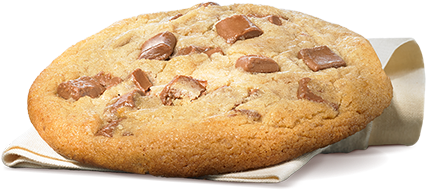 Bk® Cookie Chocolate Chips - Chocolate Chip Cookie (500x540), Png Download