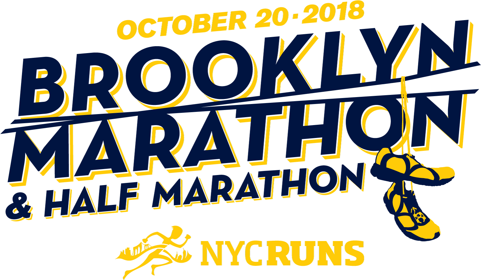Takes A Huge Leap Forward This - Nycruns Brooklyn Marathon 2018 (1600x960), Png Download