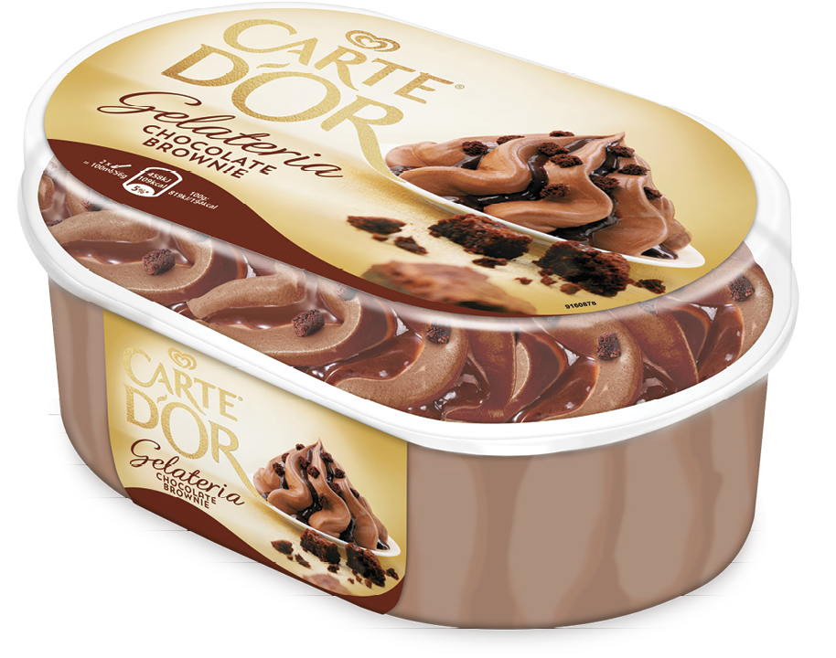 Carte D Or Chocolate Brownie (936x958), Png Download