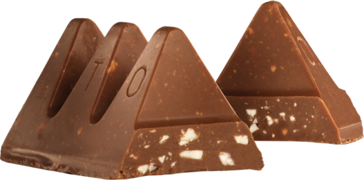 Let's Eat Chocolate - Toblerone Png (527x260), Png Download
