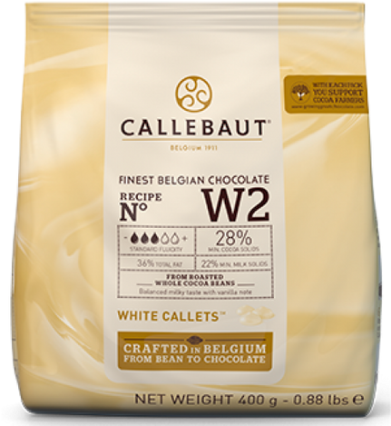 Witte Chocolade Smelten Callebaut (480x480), Png Download