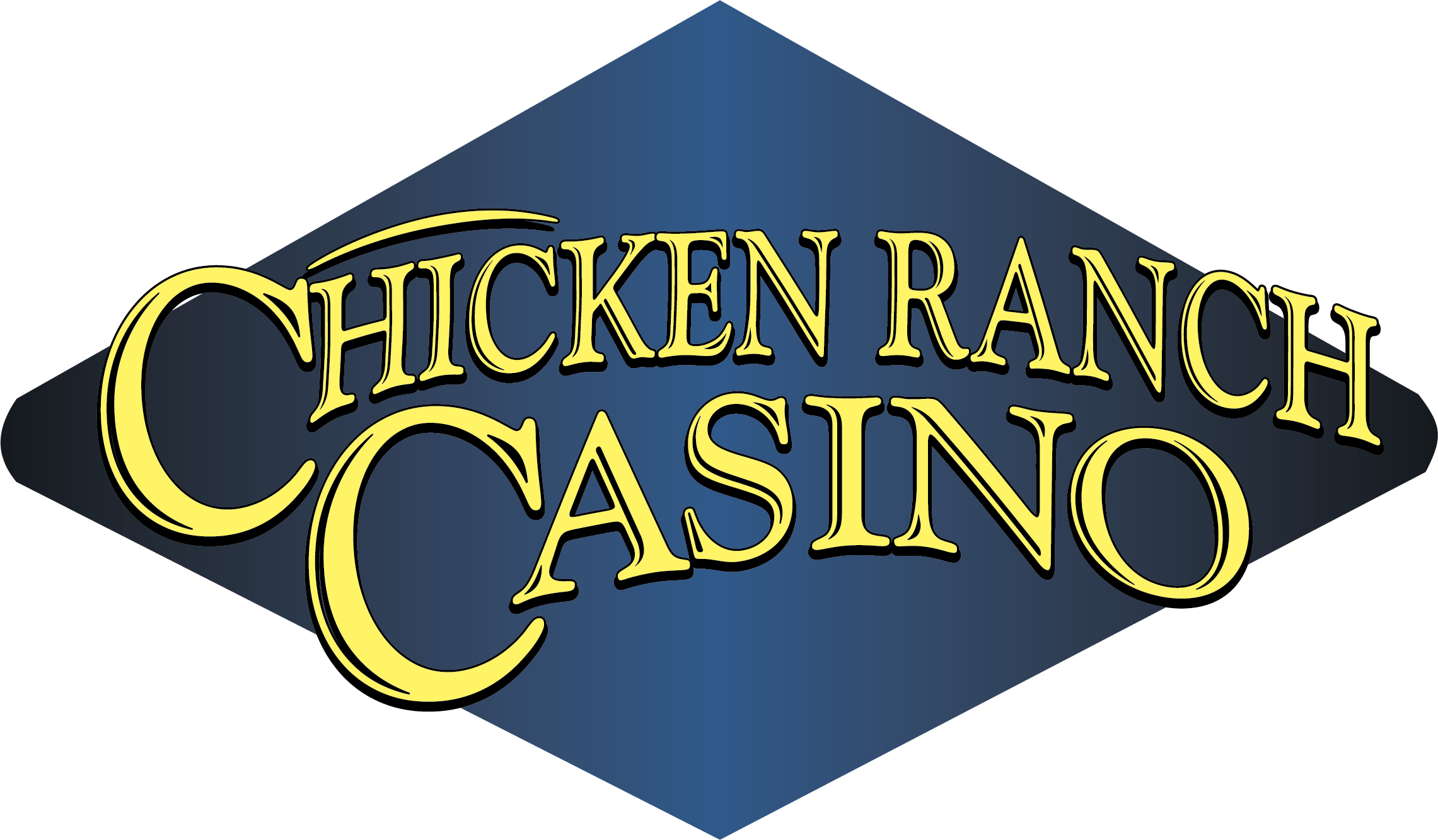 Chicken Ranch Logo 6 2017 No Shadow - Chicken Ranch Casino (2281x1333), Png Download